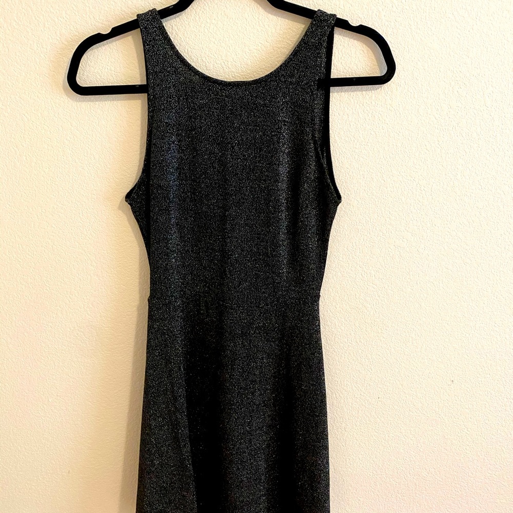 H&M Sparkly Black Dress